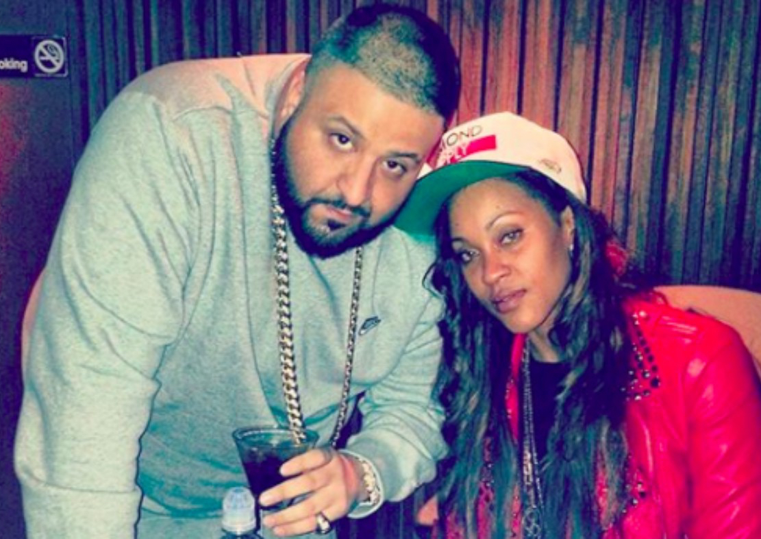 Shontelle and DJ Khaled in Studios